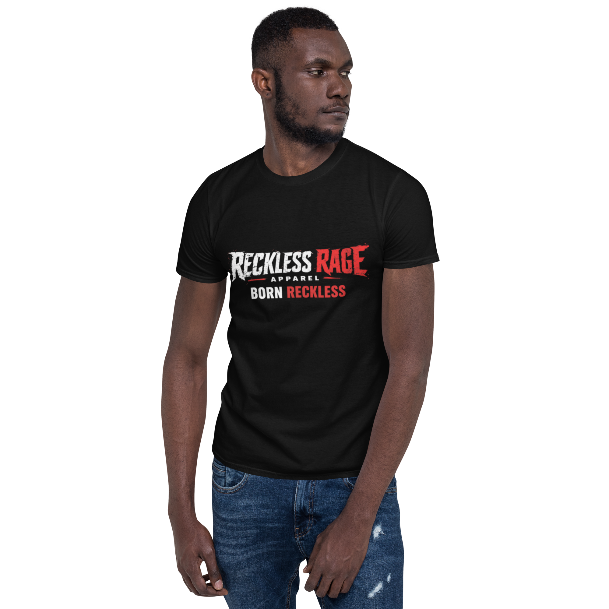 Reckless Rage "Born Reckless" Short-Sleeve Unisex T-Shirt