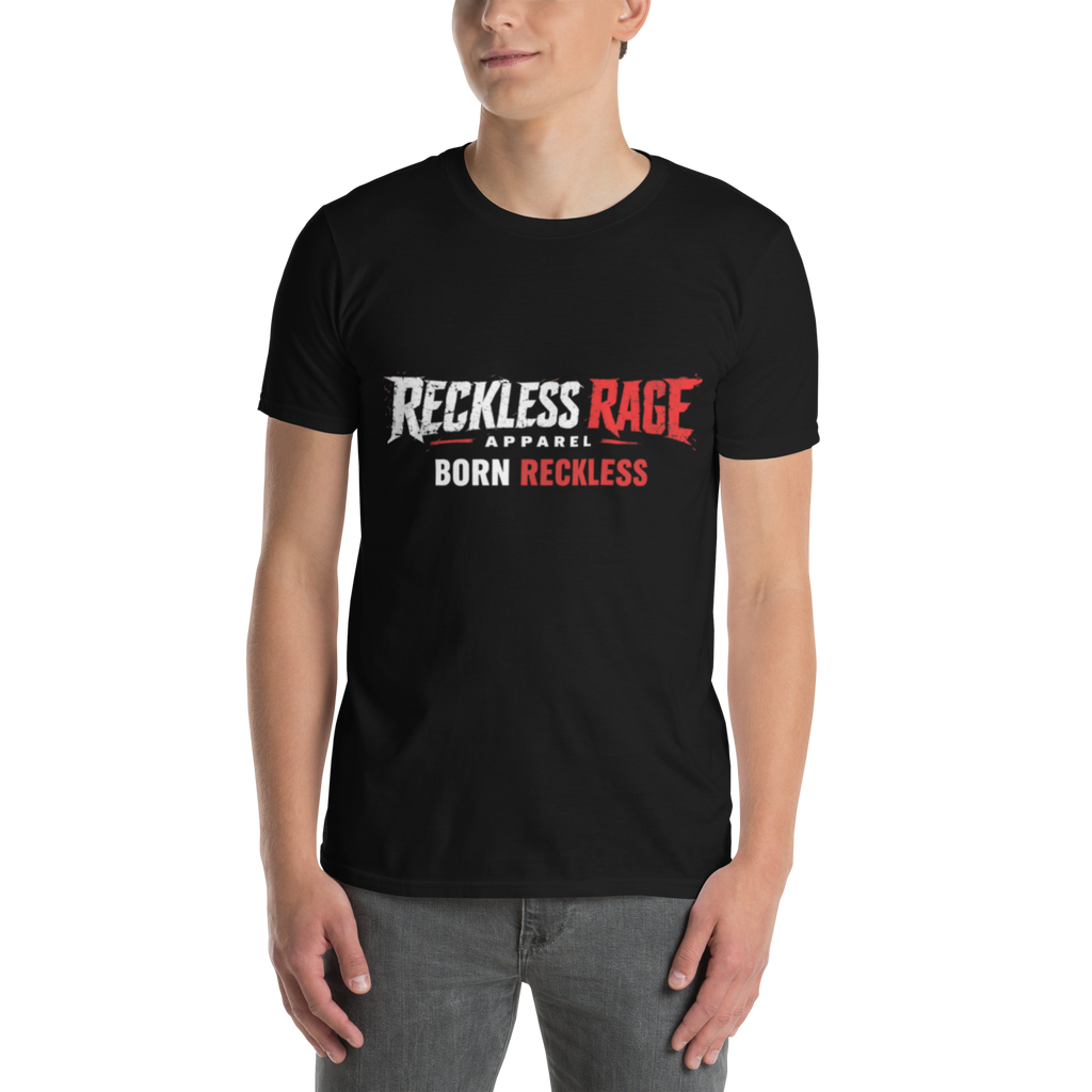 Reckless Rage "Born Reckless" Short-Sleeve Unisex T-Shirt