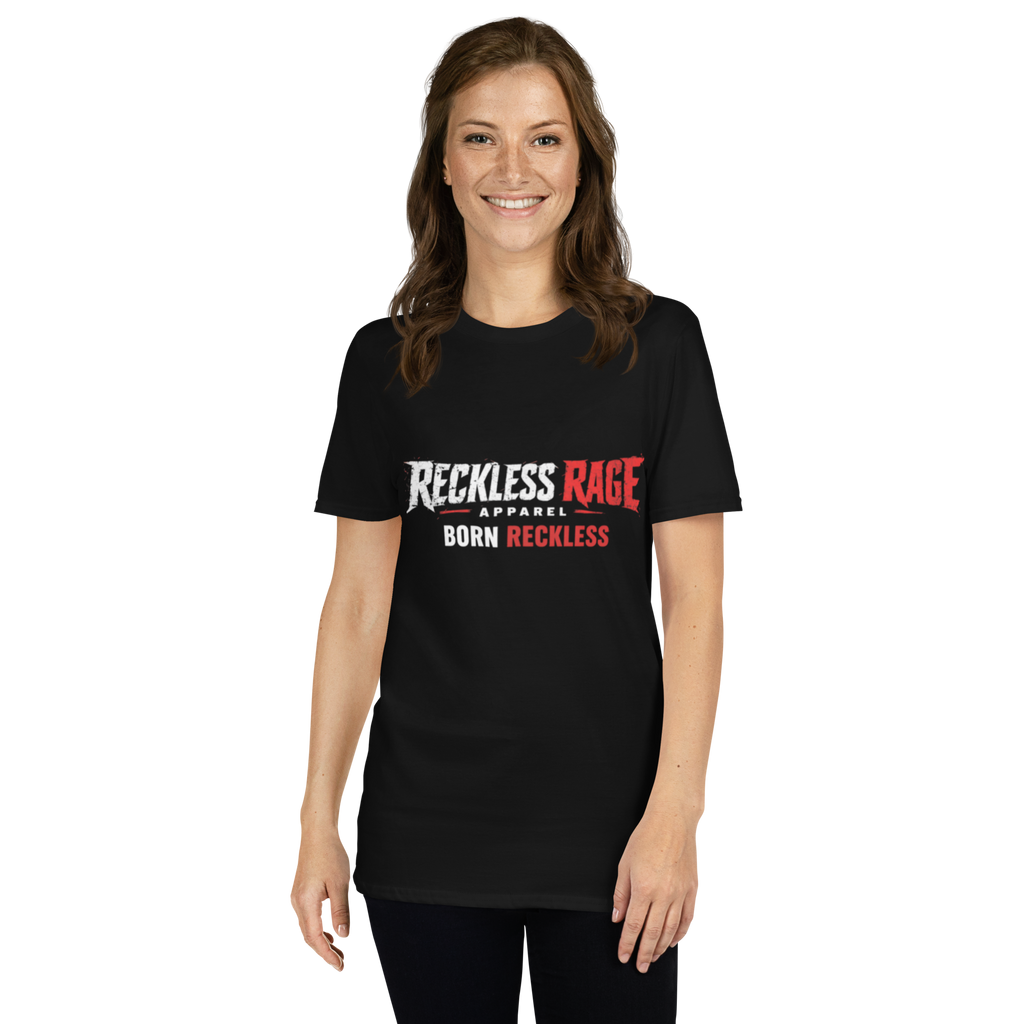 Reckless Rage "Born Reckless" Short-Sleeve Unisex T-Shirt