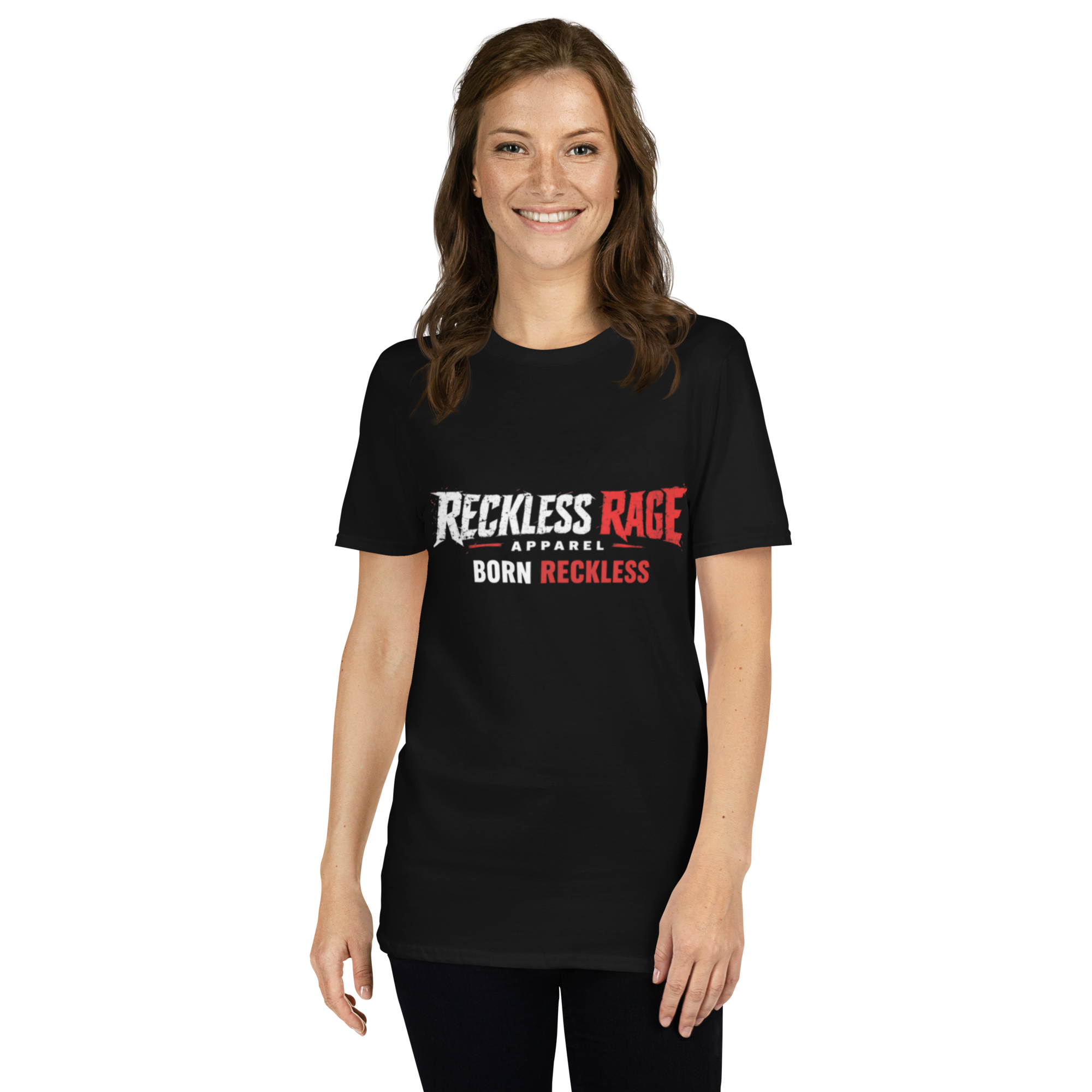 Reckless Rage "Born Reckless" Short-Sleeve Unisex T-Shirt