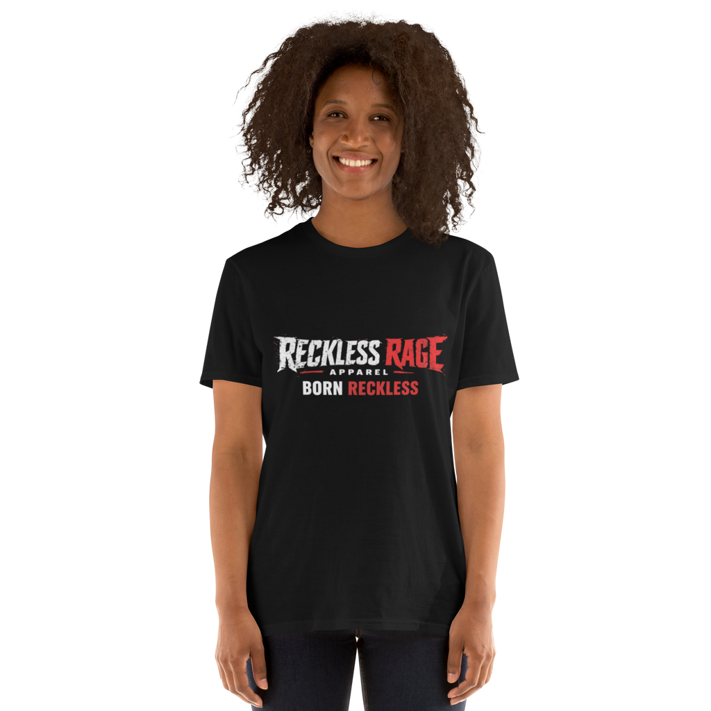 Reckless Rage "Born Reckless" Short-Sleeve Unisex T-Shirt