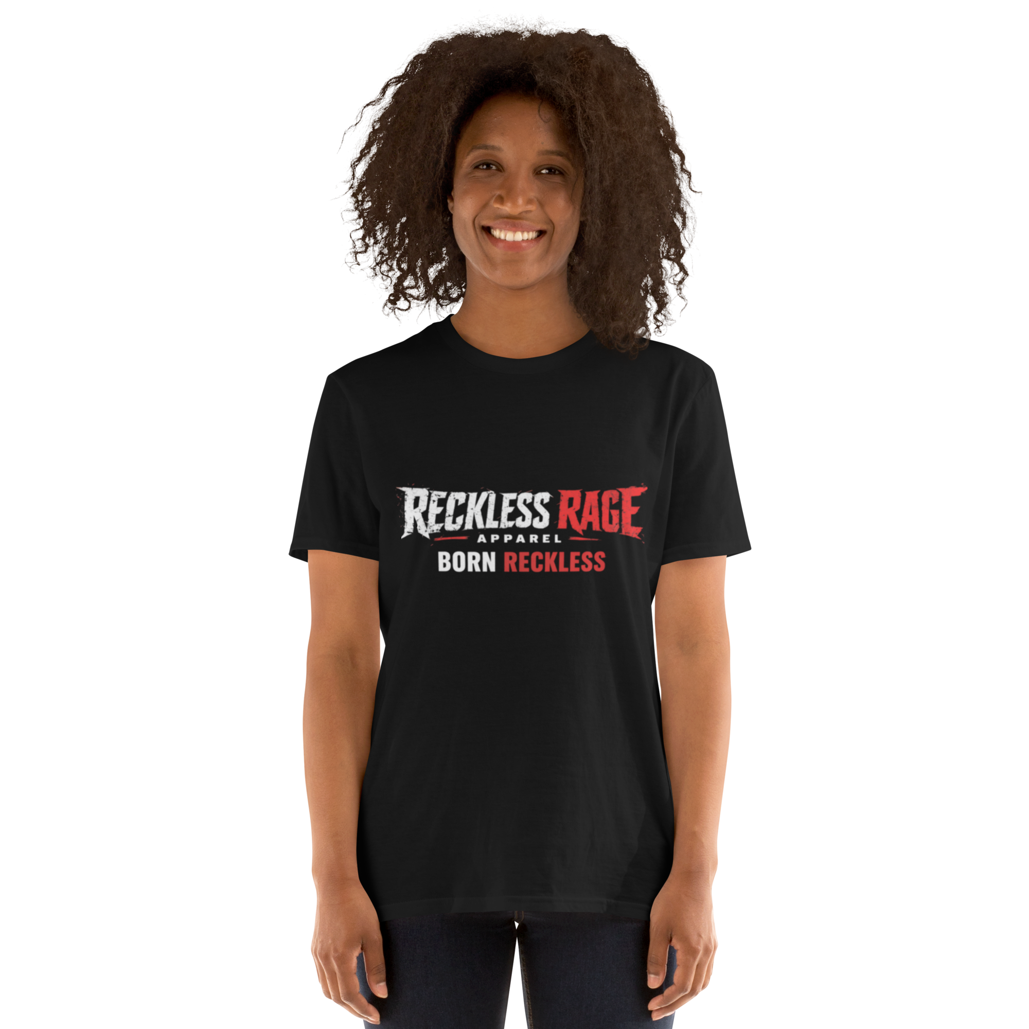 Reckless Rage "Born Reckless" Short-Sleeve Unisex T-Shirt