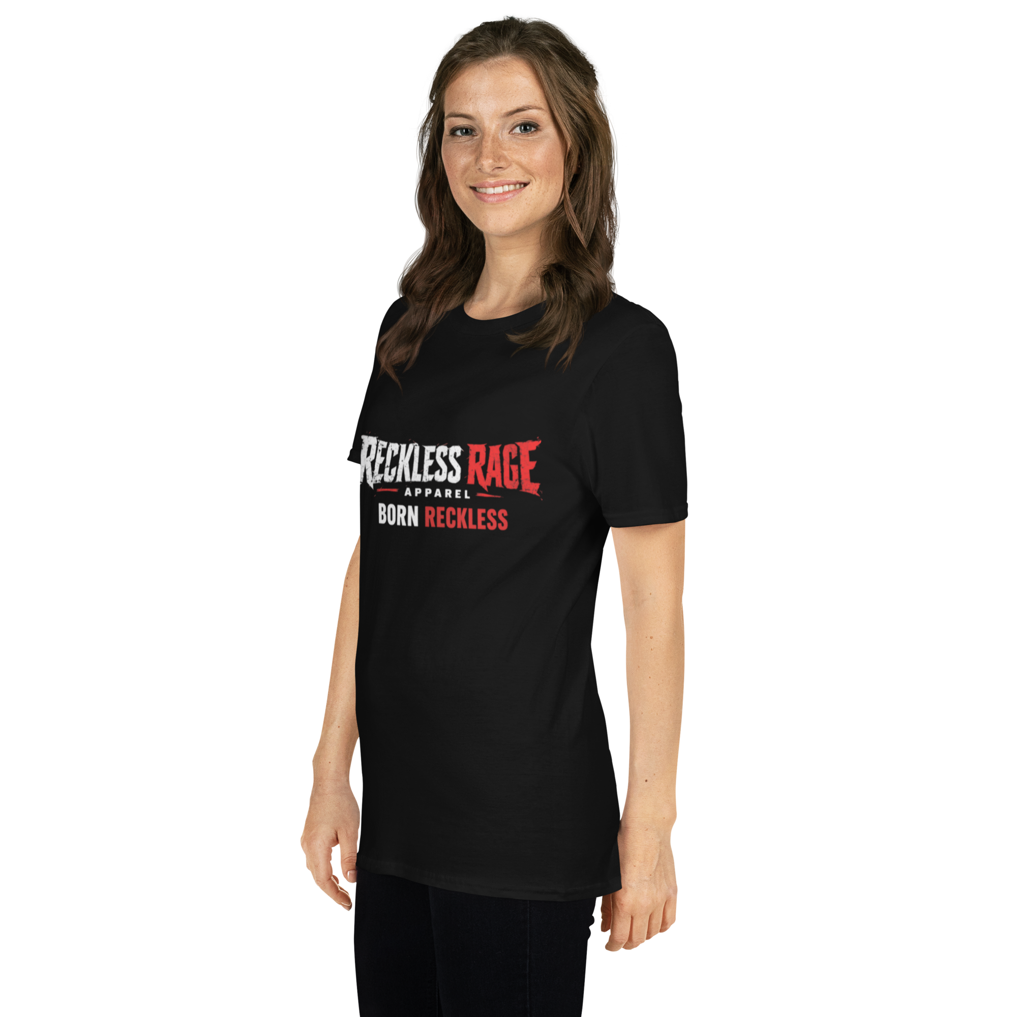 Reckless Rage "Born Reckless" Short-Sleeve Unisex T-Shirt